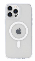 Силиконов гръб ТПУ MagSafe за Apple Iphone 12 Pro Max 6.7 прозрачен